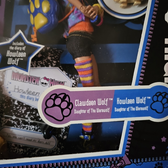 Monster High Werewolf Sister pk Clawdeen and Howleen - Picture 3 of 4